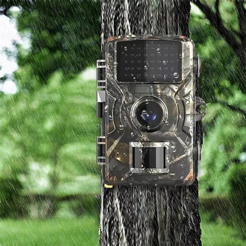 Outdoor Wildlife Camera with 16MP Infrared Night Vision and 1080P Video