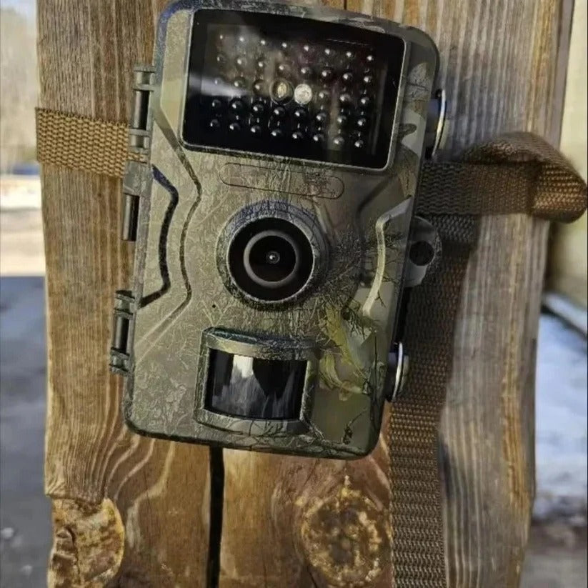 Outdoor Wildlife Camera with 16MP Infrared Night Vision and 1080P Video