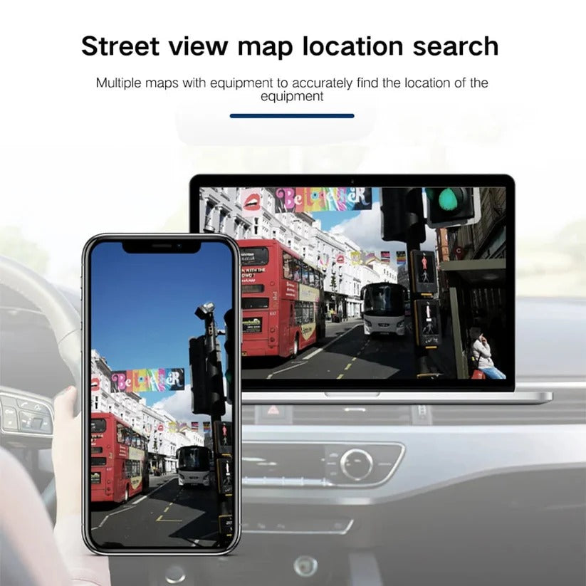 GPS Tracker with Magnetic Mount and 30-Day Battery for Vehicles