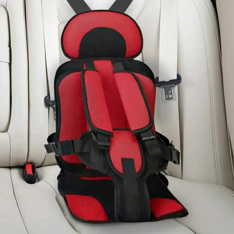 Child Car Seat Cushion with Five Point Harness and Foam Padding