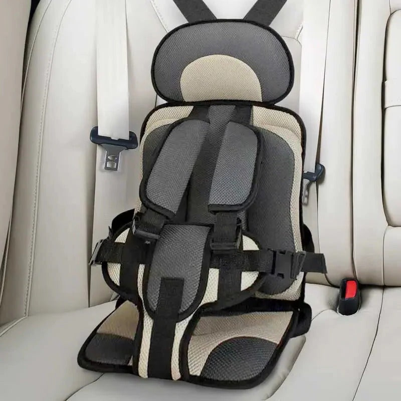 Child Car Seat Cushion with Five Point Harness and Foam Padding