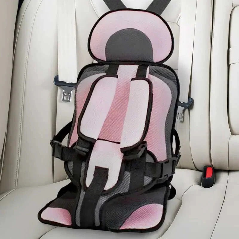 Child Car Seat Cushion with Five Point Harness and Foam Padding