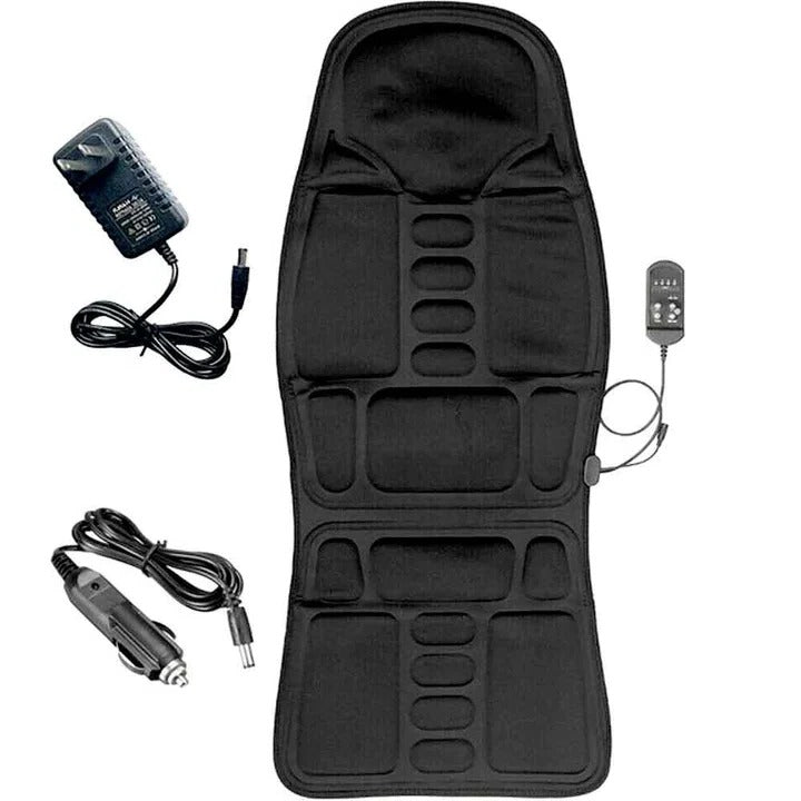 Massage Chair Pad with 8 Vibration Patterns and Heated Back Support