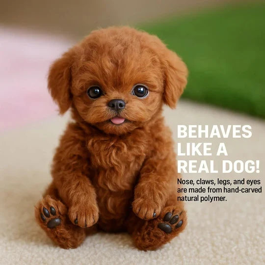 Interactive Robotic Dog with Voice and Touch Sensors, Realistic Movement