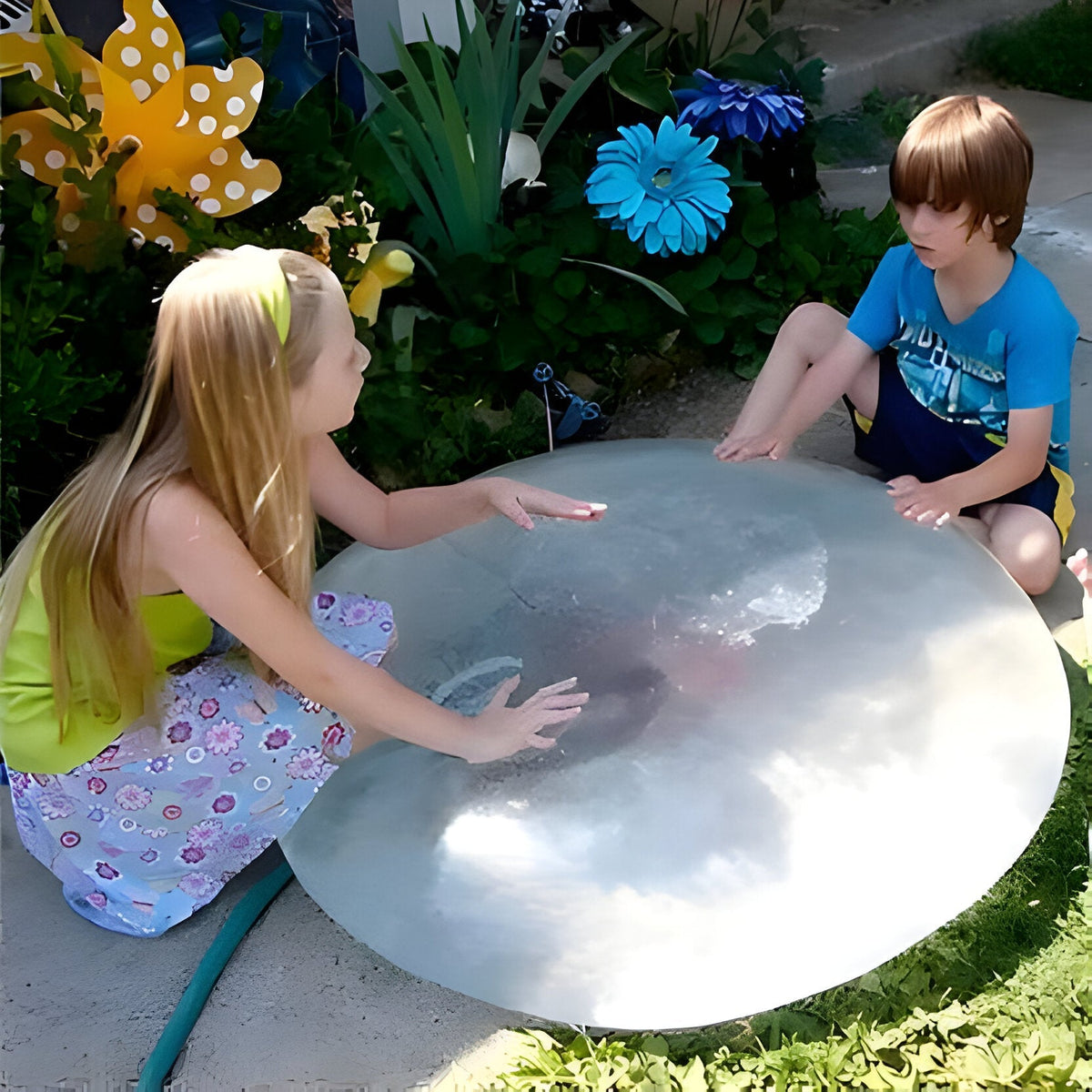 Magic Stretchy Bubble Ball Toy That Inflates Large for Indoor, Garden and Pool Play
