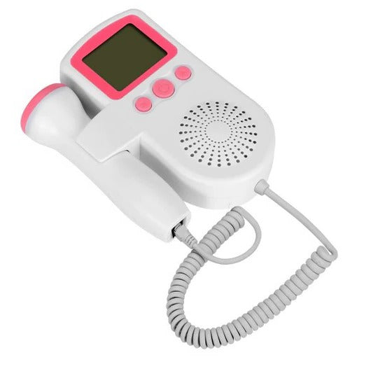 Handheld Heart Rate Monitor with Built In Speaker and Adjustable Probe