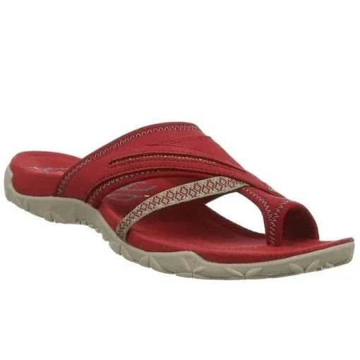 Womens Platform Wedge Sandals with Memory Foam Footbed and Adjustable Hook and Loop Strap