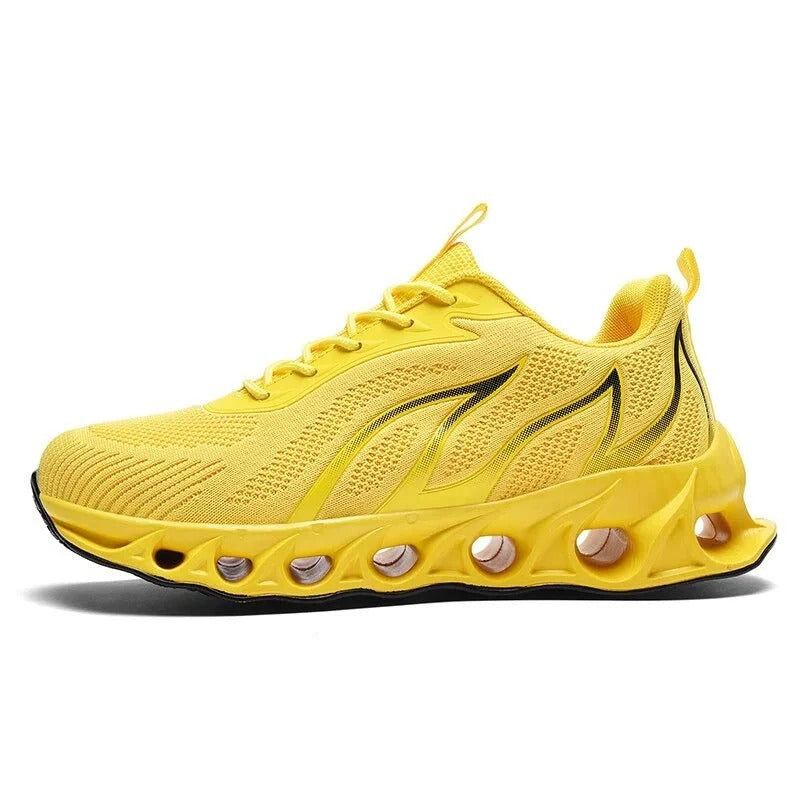 Men's Arch Support Walking Shoes with Shock Absorbing Midsole and Wide Toe Box