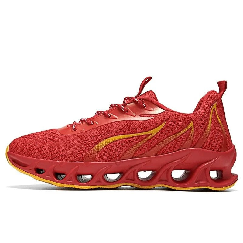 Men's Arch Support Walking Shoes with Shock Absorbing Midsole and Wide Toe Box