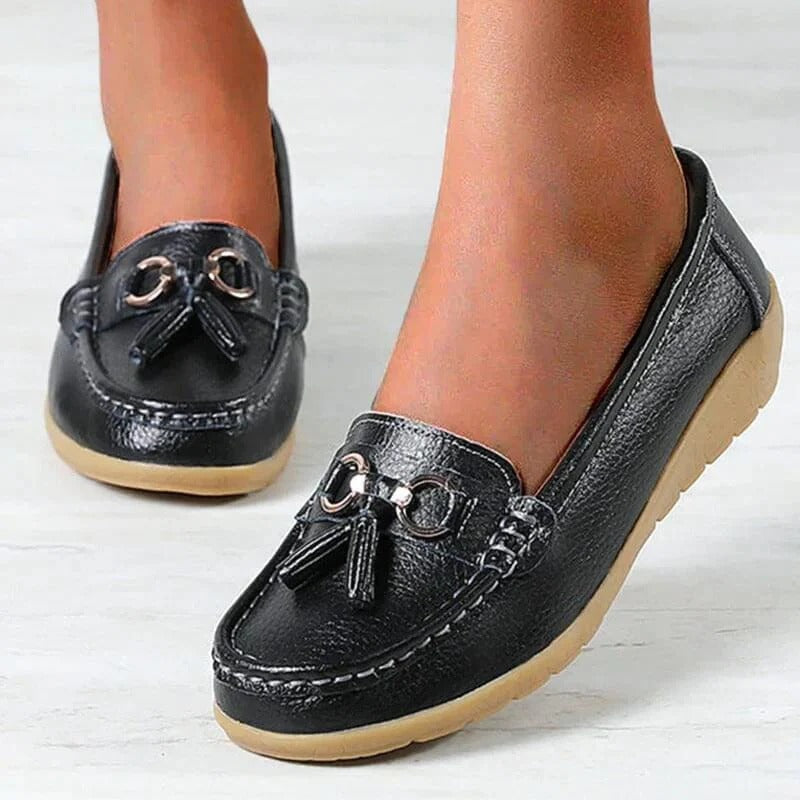 Women's Loafer Shoes for All-Day Wear with Arch Support and Airflow Upper