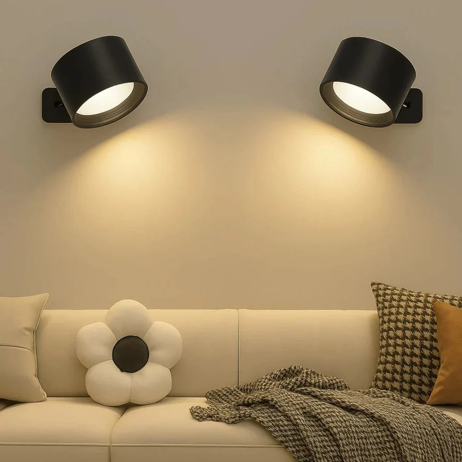 Adjustable Wall Mount Light with Touch Control and Three Color Temperatures
