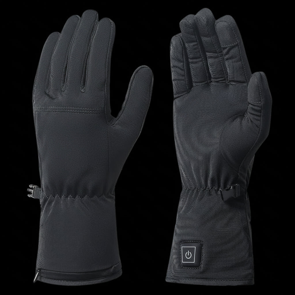 Heated Gloves with Touchscreen Fingers and Far Infrared Heat, 6-Hour Battery