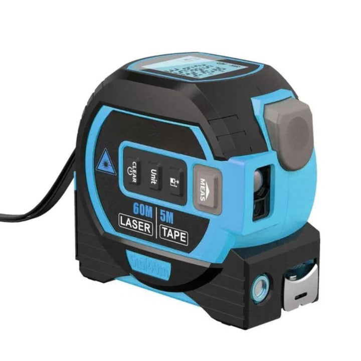 Infrared Laser Rangefinder with Built In Tape Measure Tool
