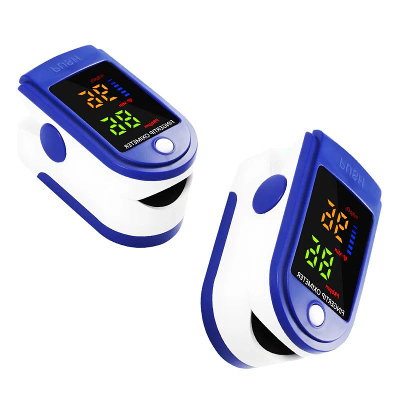 Fingertip Blood Oxygen Monitor with HD LED Display and Pulse Rate