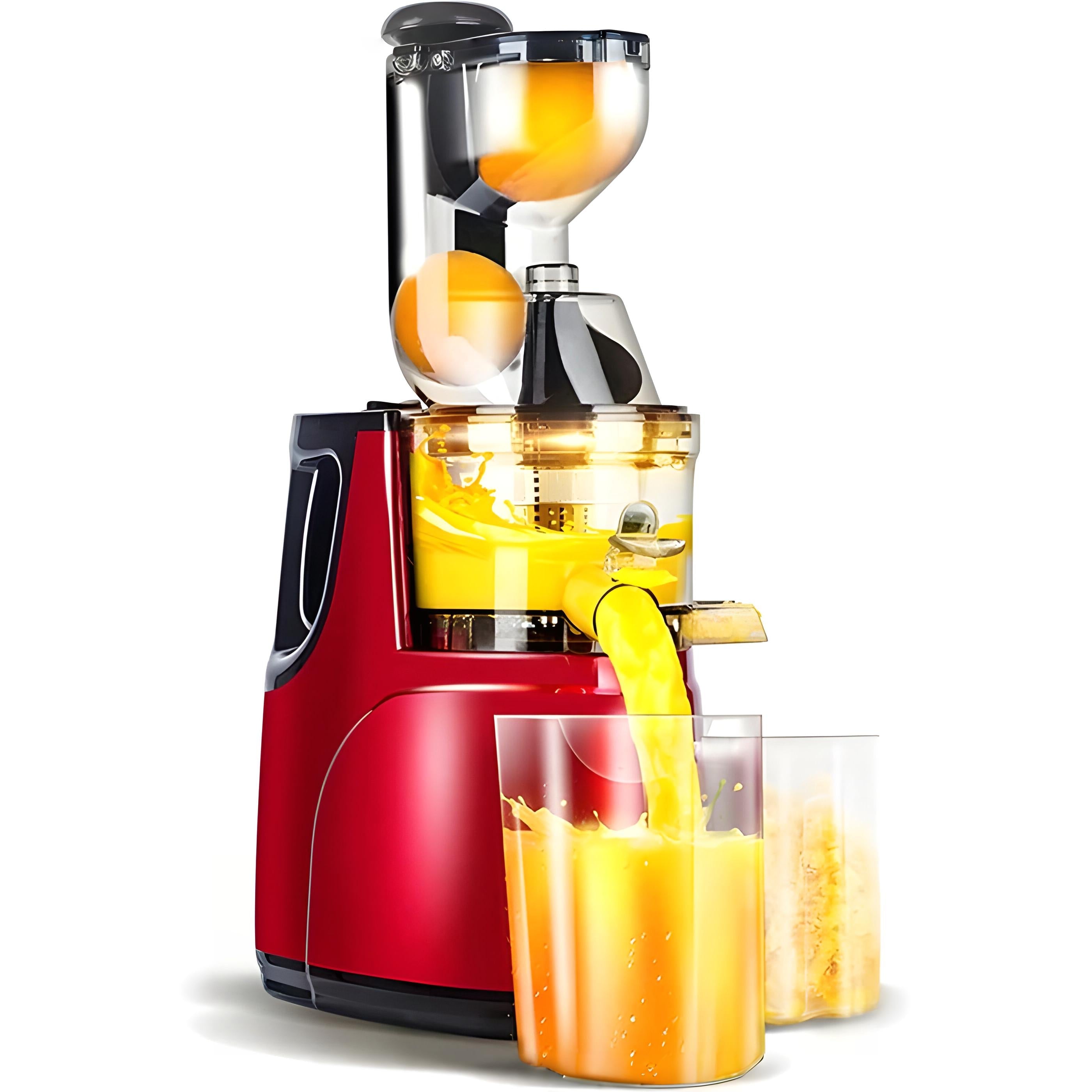 Cold Press Juicer with 90mm Feed Chute and Pulp Separation, DC Motor