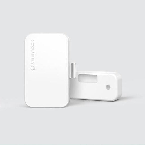 Wireless Smart Drawer and Cabinet Lock Controlled from a Phone App with a Hidden Installation