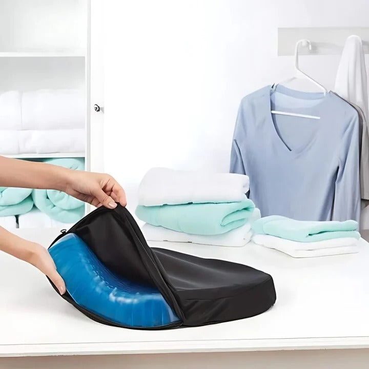 Gel Seat Cushion with Honeycomb Structure for Office, Car, and Wheelchair