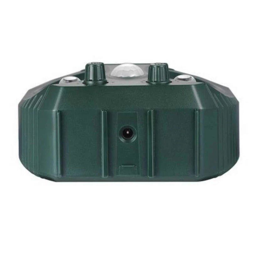 Motion Activated Animal Repellent with Ultrasonic Waves and Infrared Light for Cats, Foxes, Rats and Squirrels
