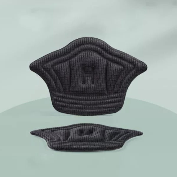 Cushioned Heel Grip Inserts with Self Adhesive Backing and Non Slip Surface