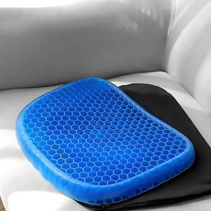 Gel Seat Cushion with Honeycomb Structure for Office, Car, and Wheelchair