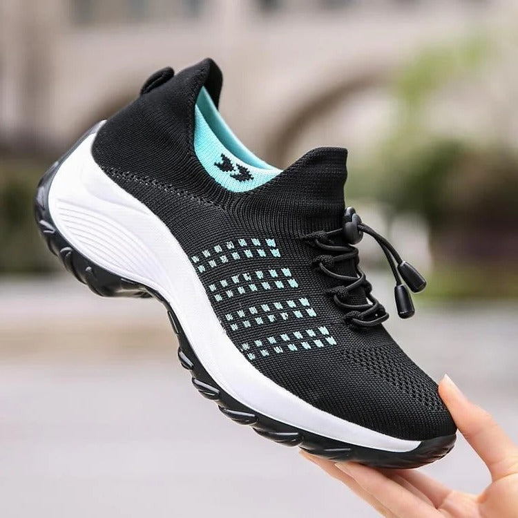 Ergonomic Shoes with Wide Toe Box and Built-in Arch Support