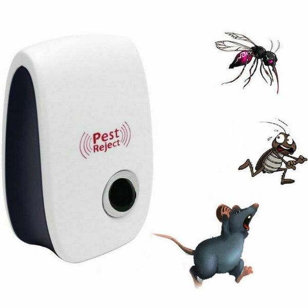Ultrasonic Pest Repeller with Variable Frequency and Heat Dissipation, 800 Sq Ft Coverage