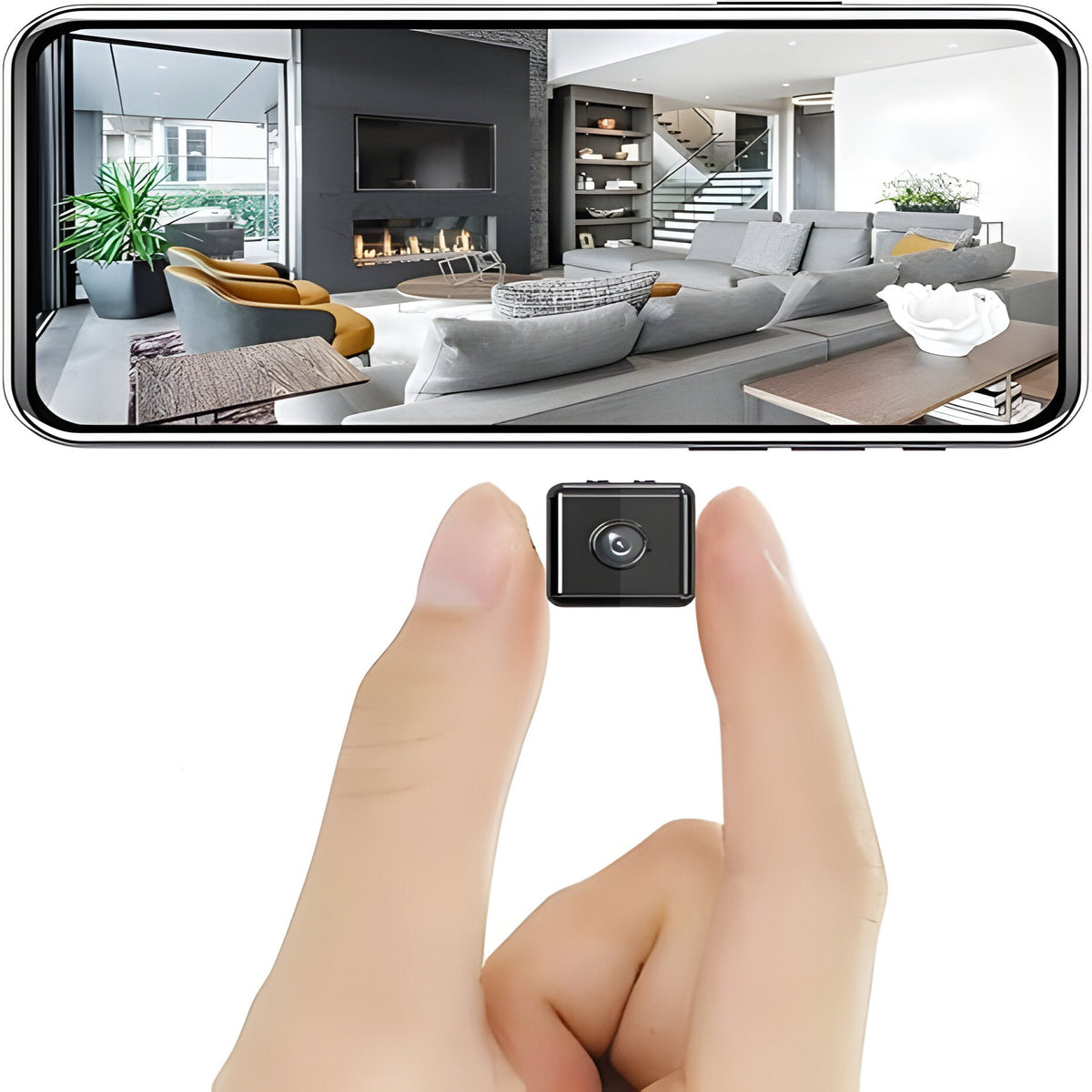 Wireless Security Camera with 1080p Video and Night Vision, Motion Detection