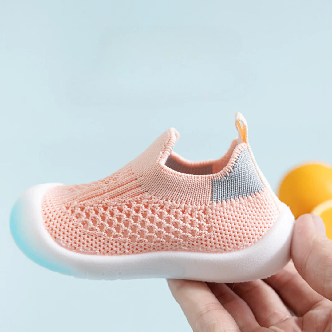 Anti Slip Shoe Socks for Kids with Rubberized Grip Sole