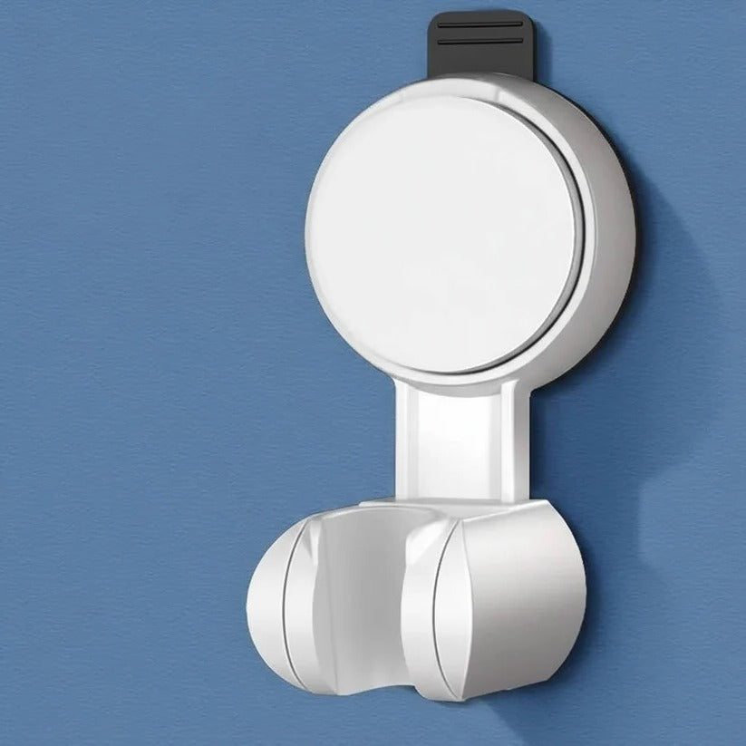 Adjustable Shower Head Holder with Suction Cup Mount and 360 Degree Rotation