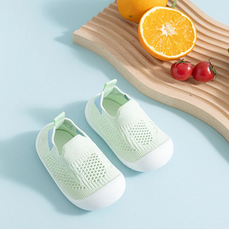Anti Slip Shoe Socks for Kids with Rubberized Grip Sole