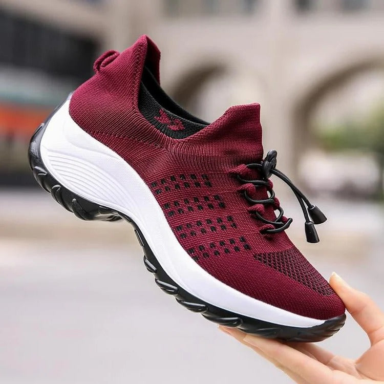 Ergonomic Shoes with Wide Toe Box and Built-in Arch Support