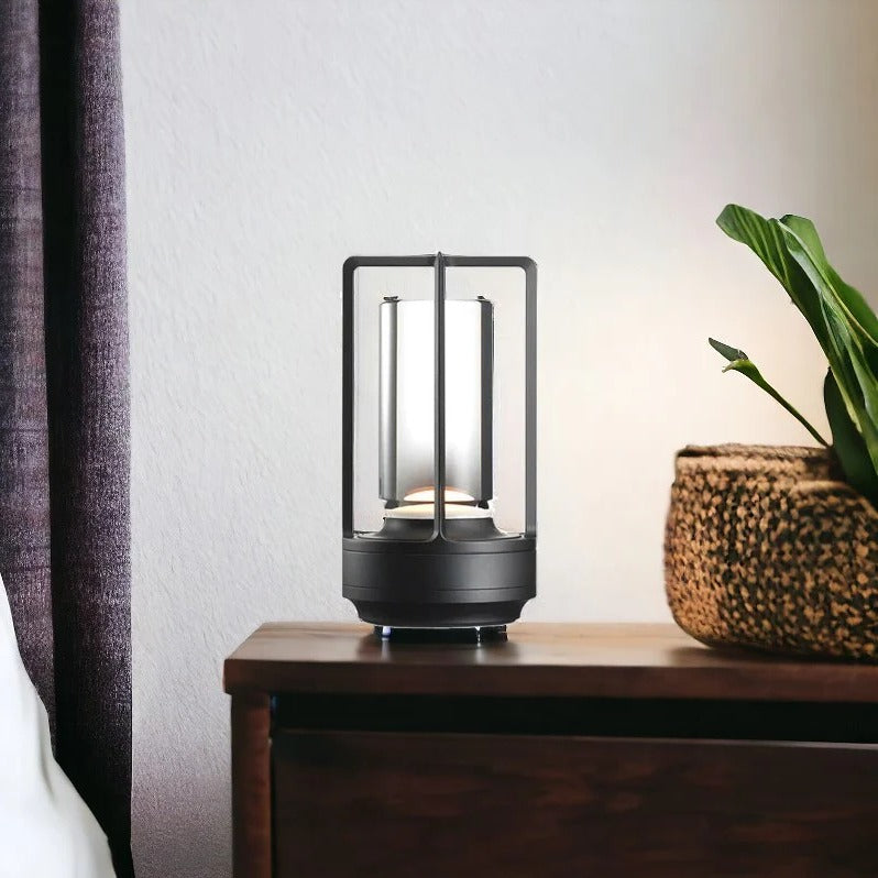 Rechargeable Table Lamp with Touch Dimming and Adjustable Color Temperature