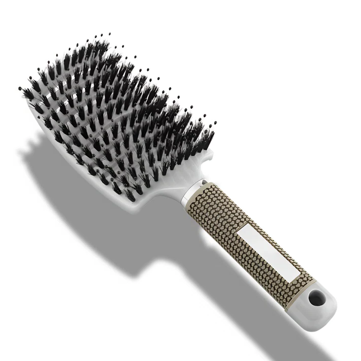 Hair Detangler Brush with Flexible Bristles for All Hair Types