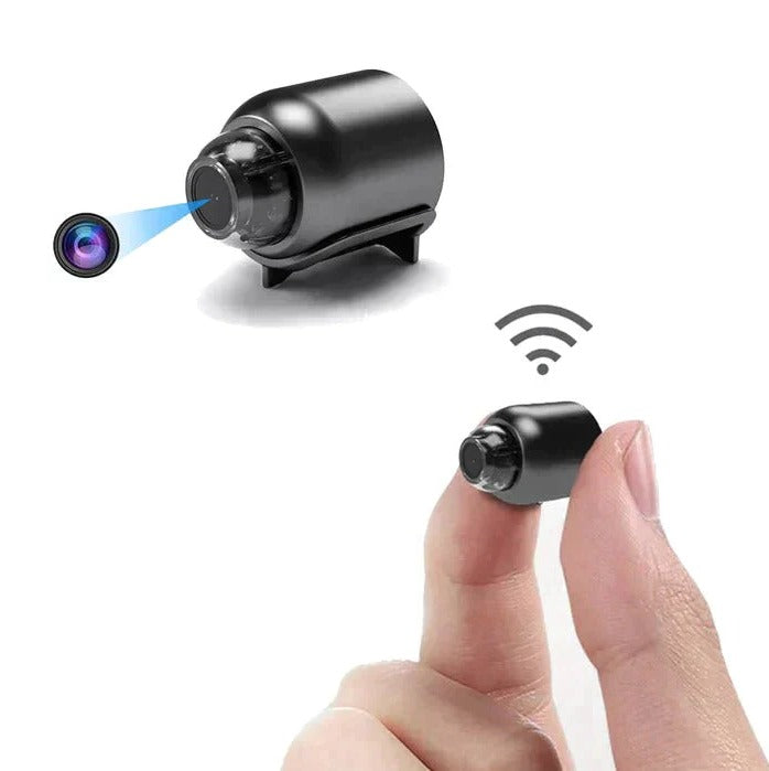 Compact Wireless Security Camera with 1080p Night Vision and Motion Detection