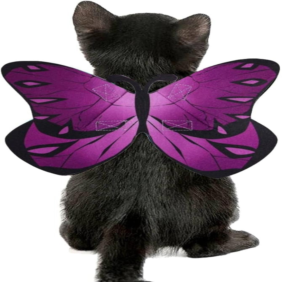Bat Wing Costume for Cats and Small Dogs with Adjustable Straps