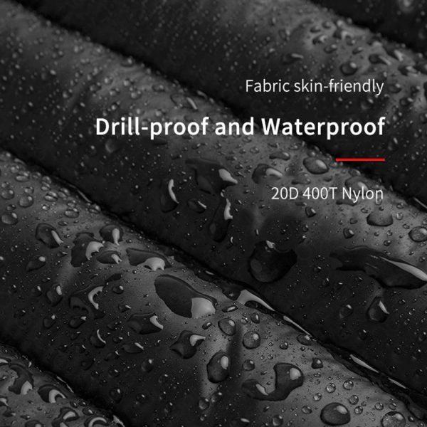 Insulated Down Pants with Side Zippers and Goose Down Filling for Winter Hiking