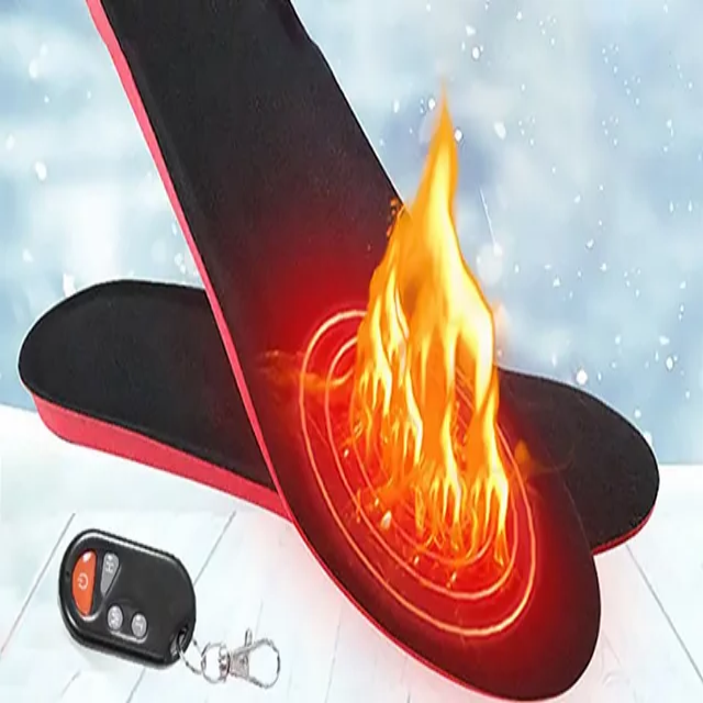 Thermal Insole Inserts with Wireless Remote and Three Heat Settings