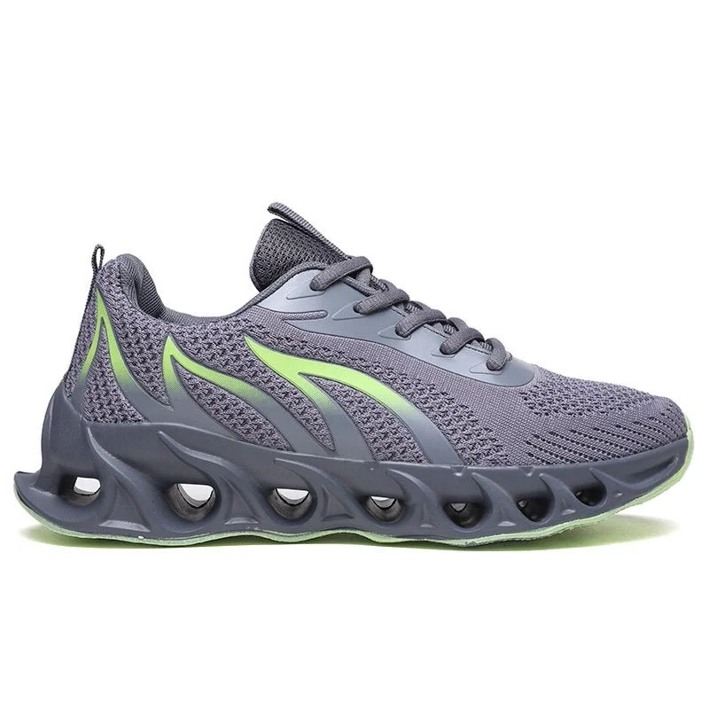 Mens Arch Support Shoes with Corrective Design and Slip-Resistant Tread, Wide Toe Box