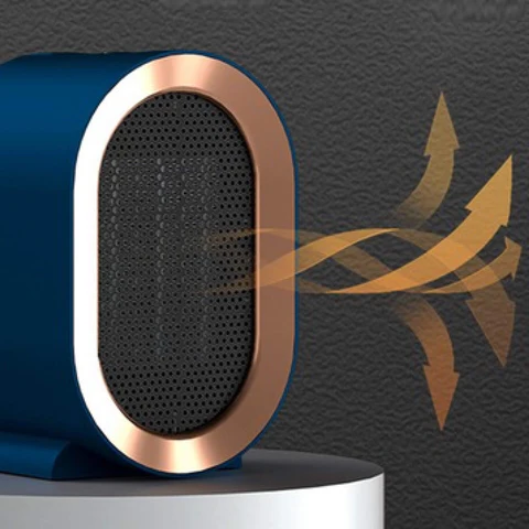 Portable Ceramic Space Heater with Programmable Timer and Anti Tilt Safety
