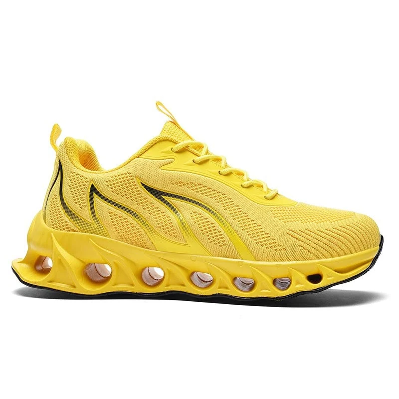 Mens Arch Support Shoes with Corrective Design and Slip-Resistant Tread, Wide Toe Box