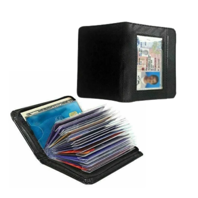 RFID Blocking Wallet with Full Zip Closure and 36 Card Capacity