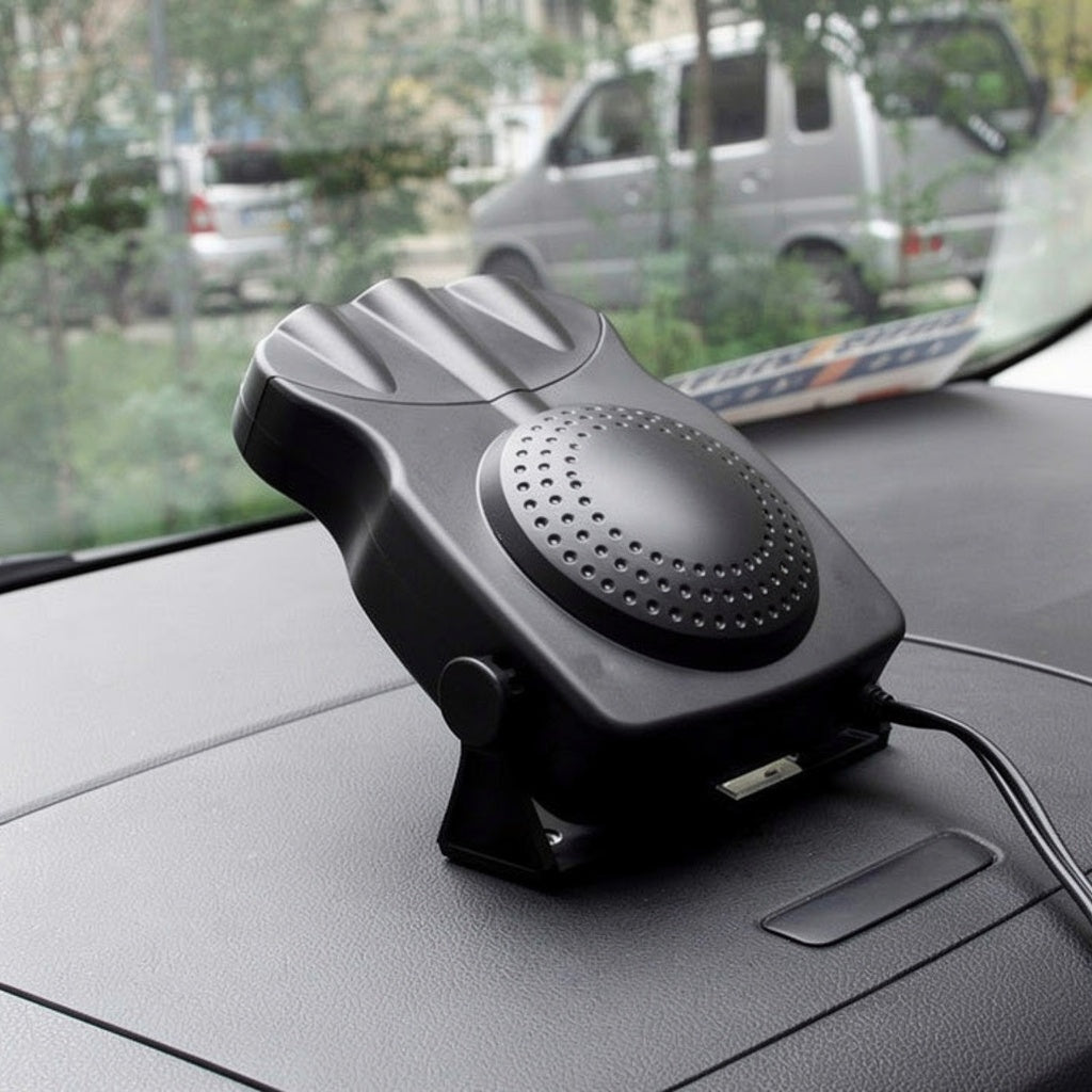 Car Windshield Defroster Heater with 12V Power and Adjustable Vents