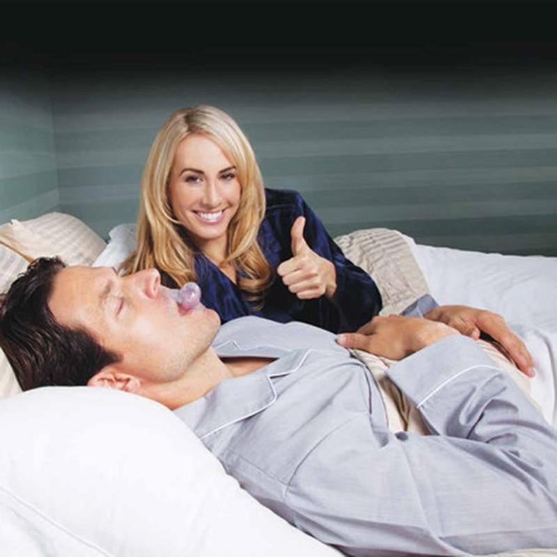 Tongue Stabilizing Device with Suction Bulb and Soft Silicone