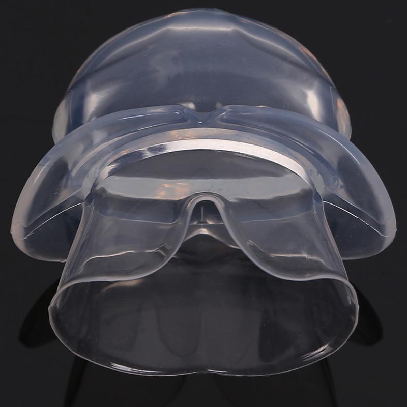 Tongue Stabilizing Device with Suction Bulb and Soft Silicone