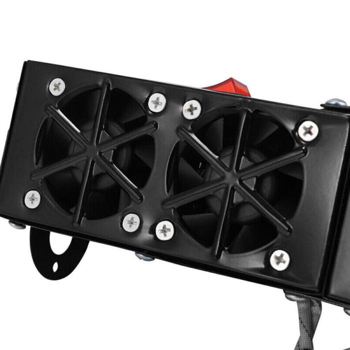 Portable Car Heater with Ceramic Element and Dual Switch Control for 12V Battery