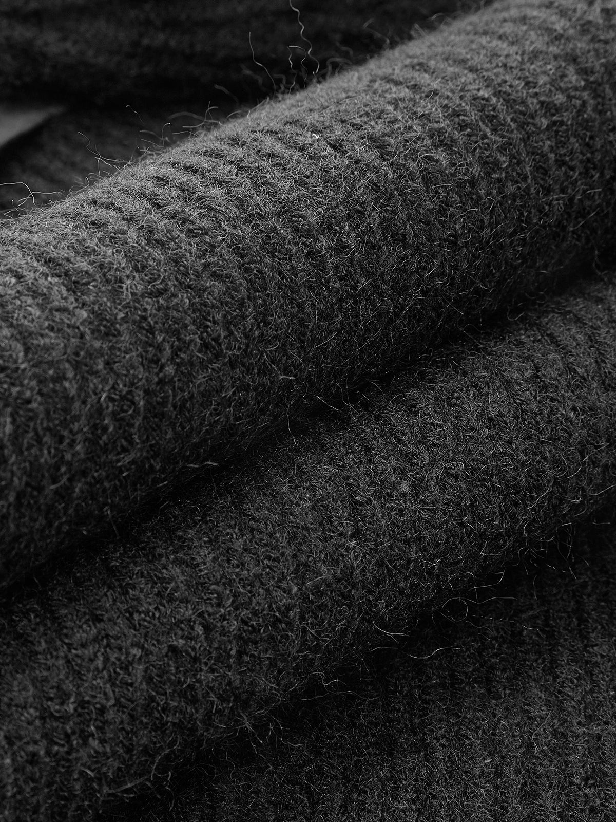 Open Front Knit Shrug with Long Sleeve Coverage and Shift Fit