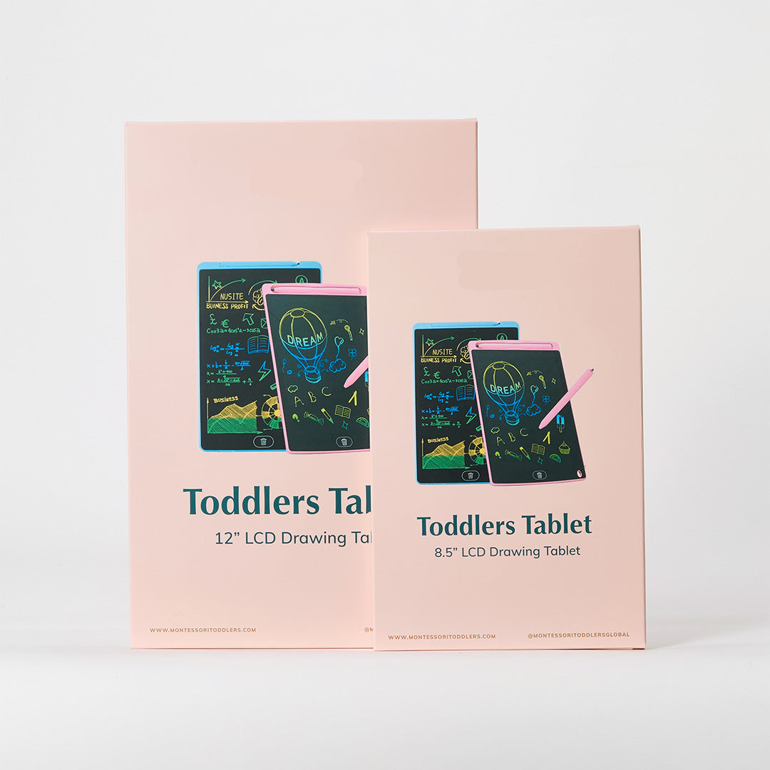 LCD Drawing Tablet for Toddlers with Pressure Sensing and Multicolor Display