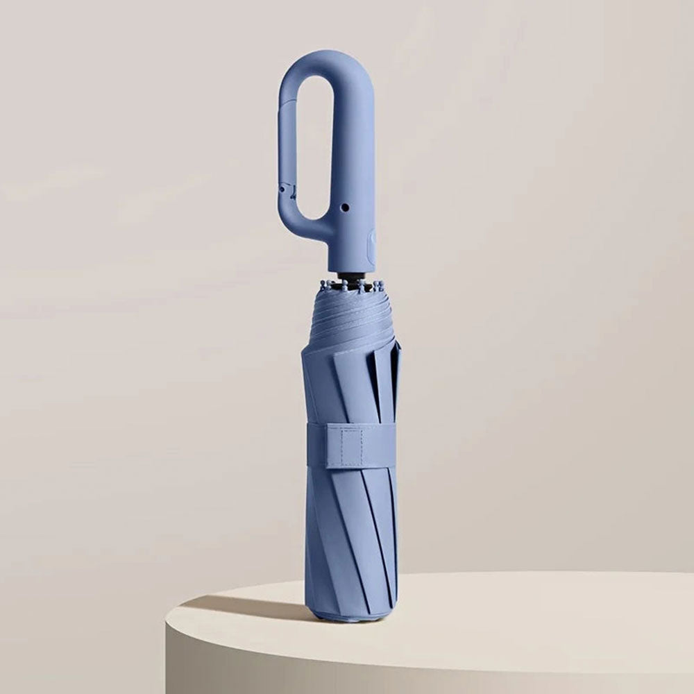 Automatic Compact Umbrella with Reinforced Ribs and UPF50+ Protection