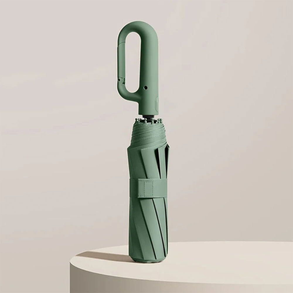 Automatic Compact Umbrella with Reinforced Ribs and UPF50+ Protection