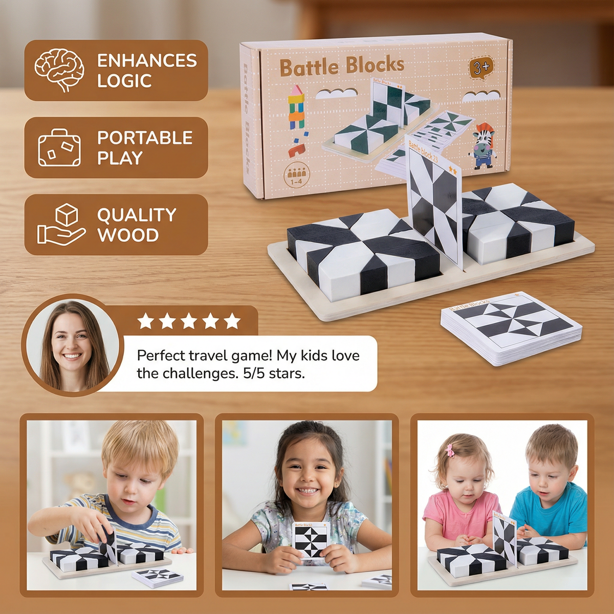 Sliding Tile Logic Puzzle with Dual Color System and Challenge Cards